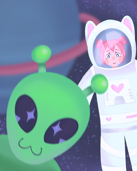 space girl