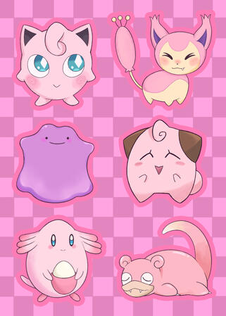 pink pokemon